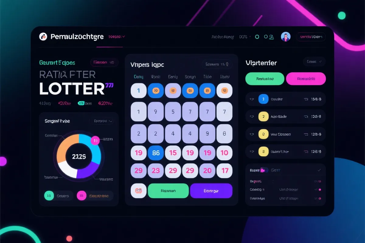 平台实时开奖看板示意